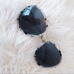 Kendall + Kylie Aviator “ Speckle Demi” Sunglasses
